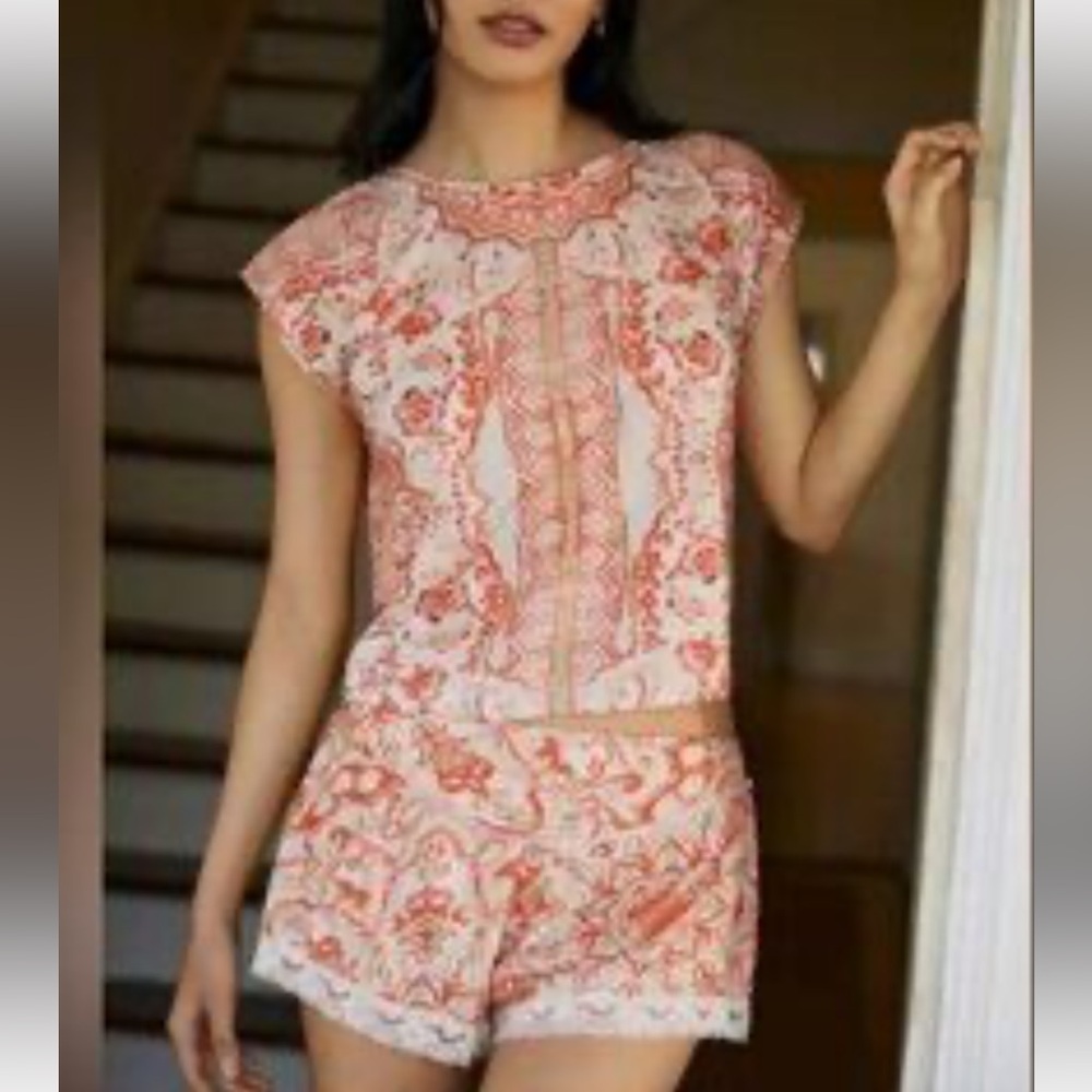 **NWT** Anthropologie PJ Set